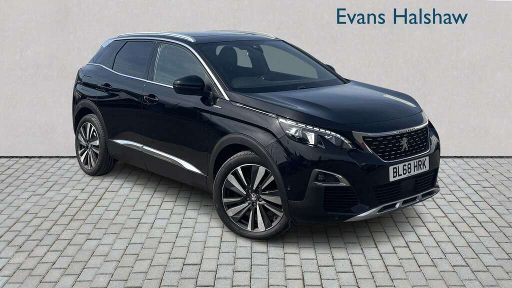 Peugeot 3008 1.5 Bluehdi Gt Line Premium Eat8 2019 Black