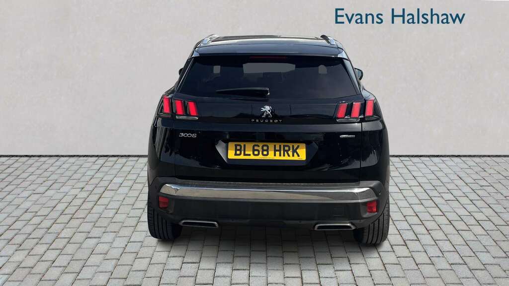 Peugeot 3008 1.5 Bluehdi Gt Line Premium Eat8 2019 BL68HRK Black #5