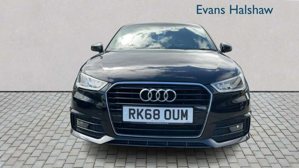 Audi A1 1.4 Tfsi S Line Nav 2018 RK68OUM Black #4