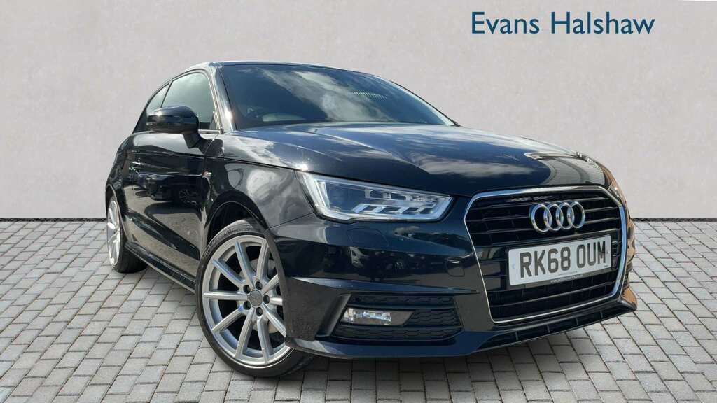 Audi A1 1.4 Tfsi S Line Nav 2018 Black