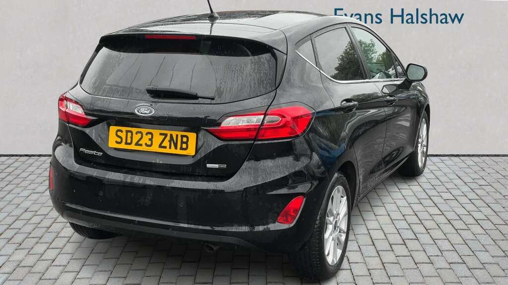 Ford Fiesta 1.0 Ecoboost Titanium 2023 SD23ZNB Black #4