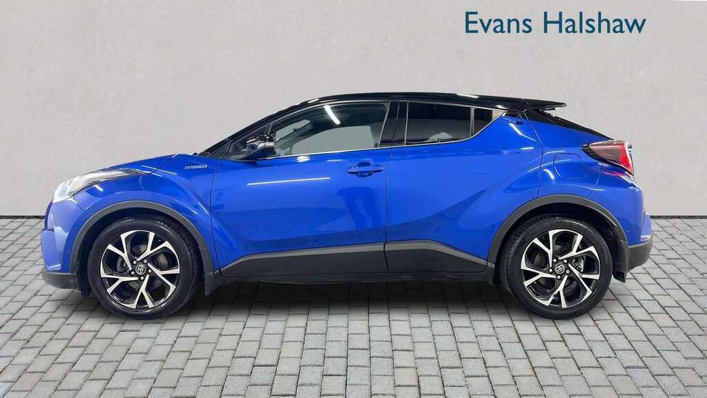 Toyota C-Hr 1.8 Hybrid Dynamic Cvt 2018 FE18UKH Blue #4