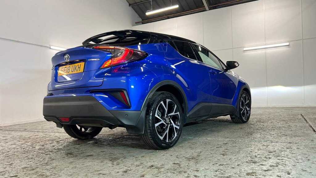 Toyota C-Hr 1.8 Hybrid Dynamic Cvt 2018 FE18UKH Blue #6