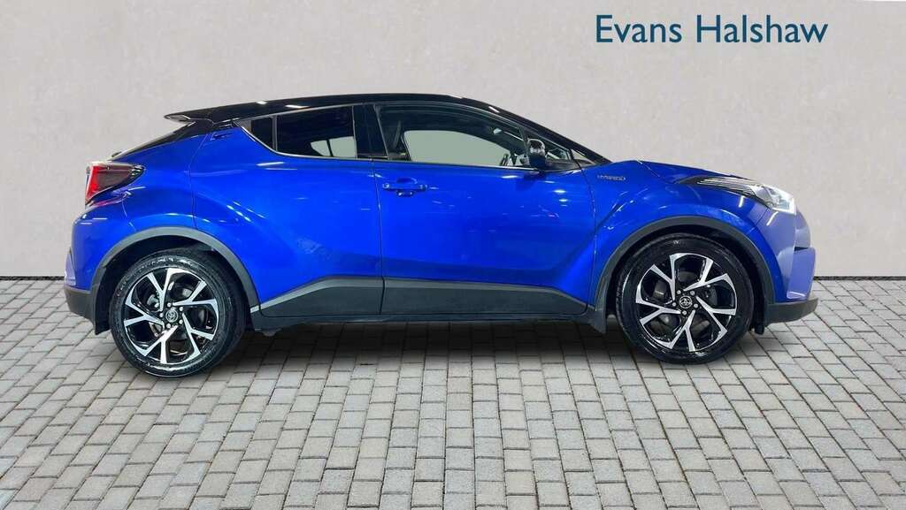 Toyota C-Hr 1.8 Hybrid Dynamic Cvt 2018 FE18UKH Blue #5