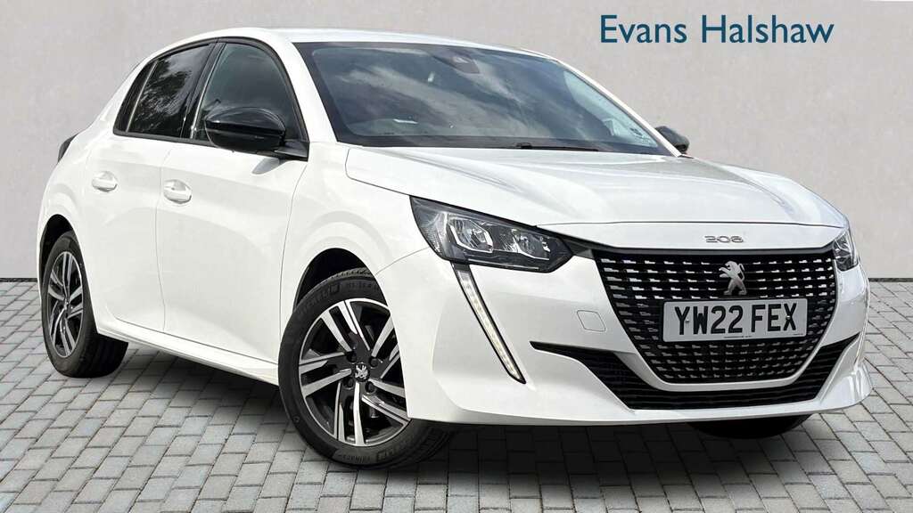 Peugeot 208 1.2 Puretech 100 Allure Premium Eat8 2022 White