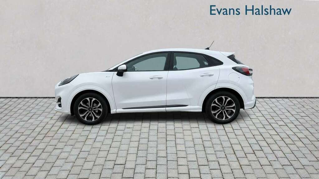 Ford Puma 1.0 Ecoboost Hybrid Mhev St-line 2023 MJ23OBB White #6