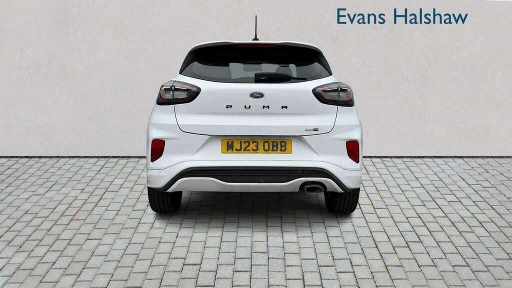 Ford Puma 1.0 Ecoboost Hybrid Mhev St-line 2023 MJ23OBB White #5