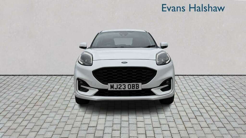 Ford Puma 1.0 Ecoboost Hybrid Mhev St-line 2023 MJ23OBB White #4