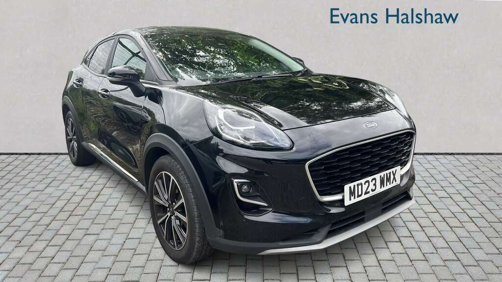 Ford Puma 1.0 Ecoboost Hybrid Mhev Titanium 2023 Black