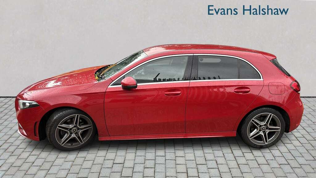 Mercedes-Benz A Class A200 Amg Line 2019 BC19OAB Red #3