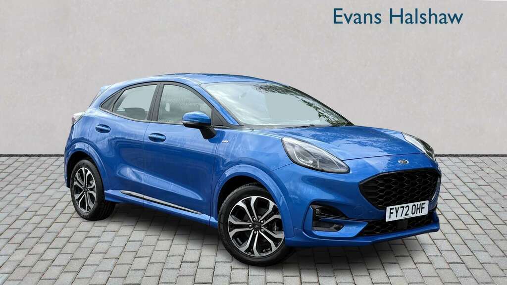 Ford Puma 1.0 Ecoboost Hybrid Mhev 155 St-line 2022 Blue
