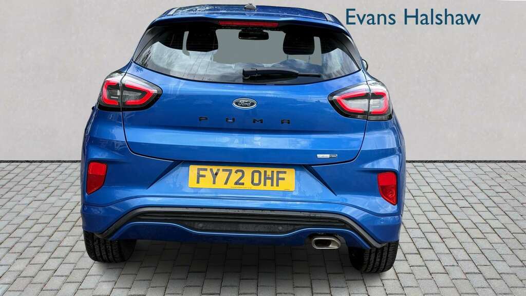 Ford Puma 1.0 Ecoboost Hybrid Mhev 155 St-line 2022 FY72OHF Blue #5