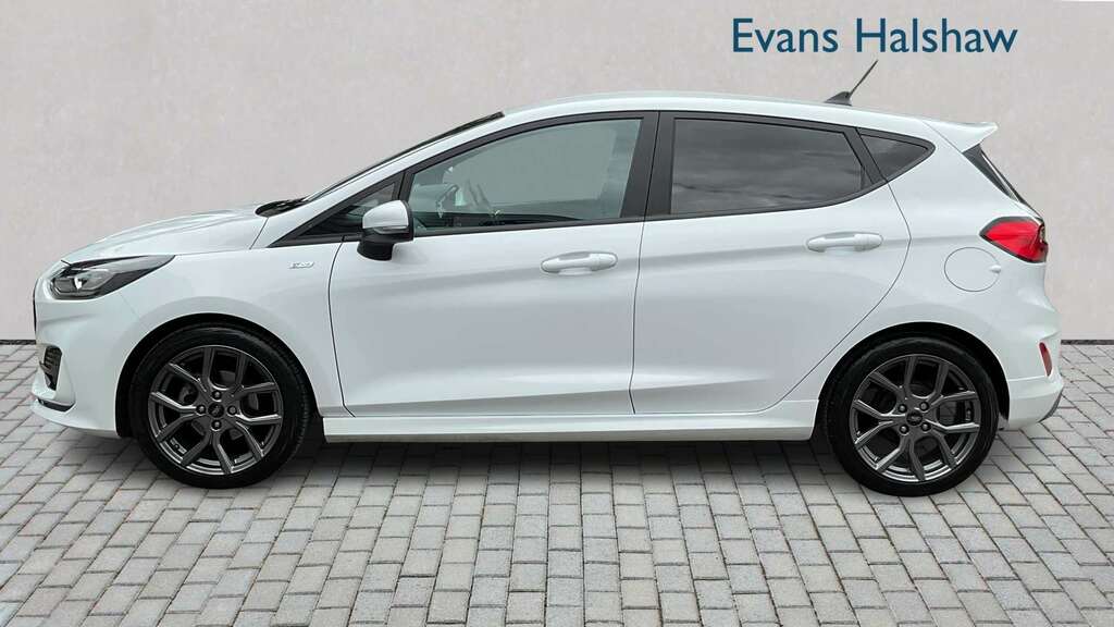 Ford Fiesta 1.0 Ecoboost St-line 2023 PO73MMJ White #3