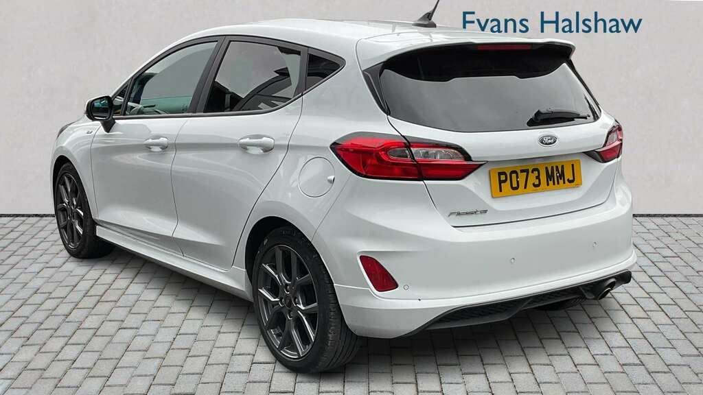 Ford Fiesta 1.0 Ecoboost St-line 2023 PO73MMJ White #2