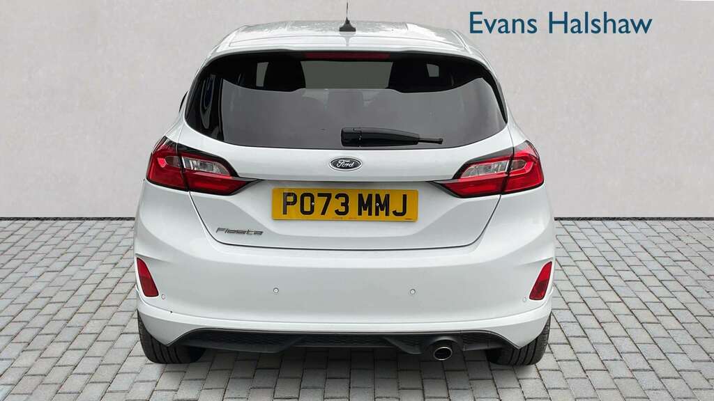 Ford Fiesta 1.0 Ecoboost St-line 2023 PO73MMJ White #5