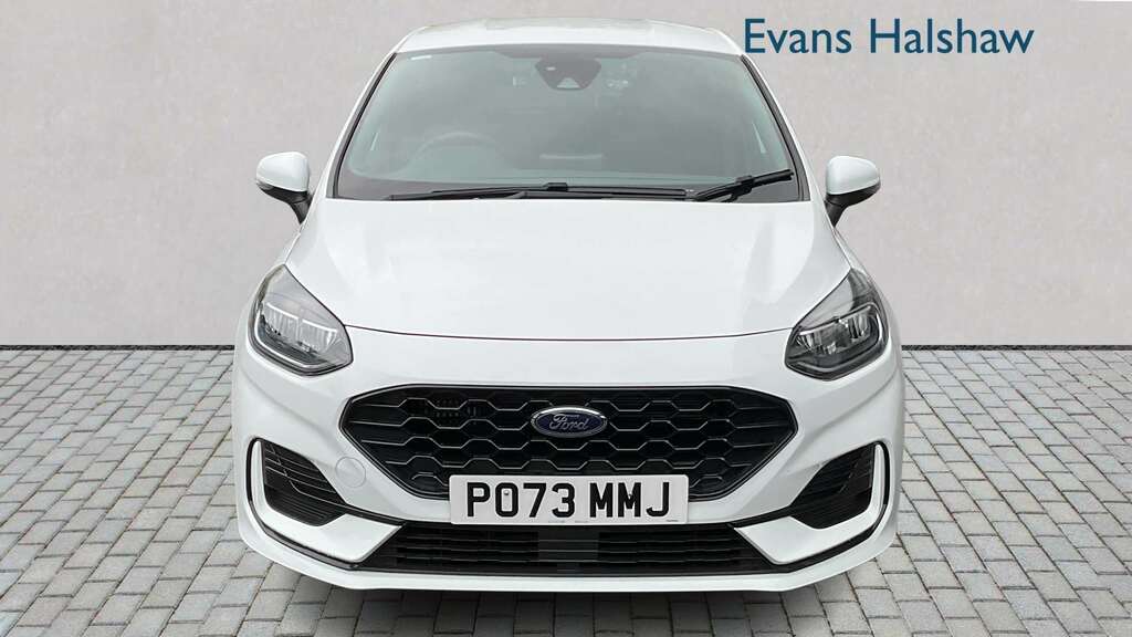 Ford Fiesta 1.0 Ecoboost St-line 2023 PO73MMJ White #4