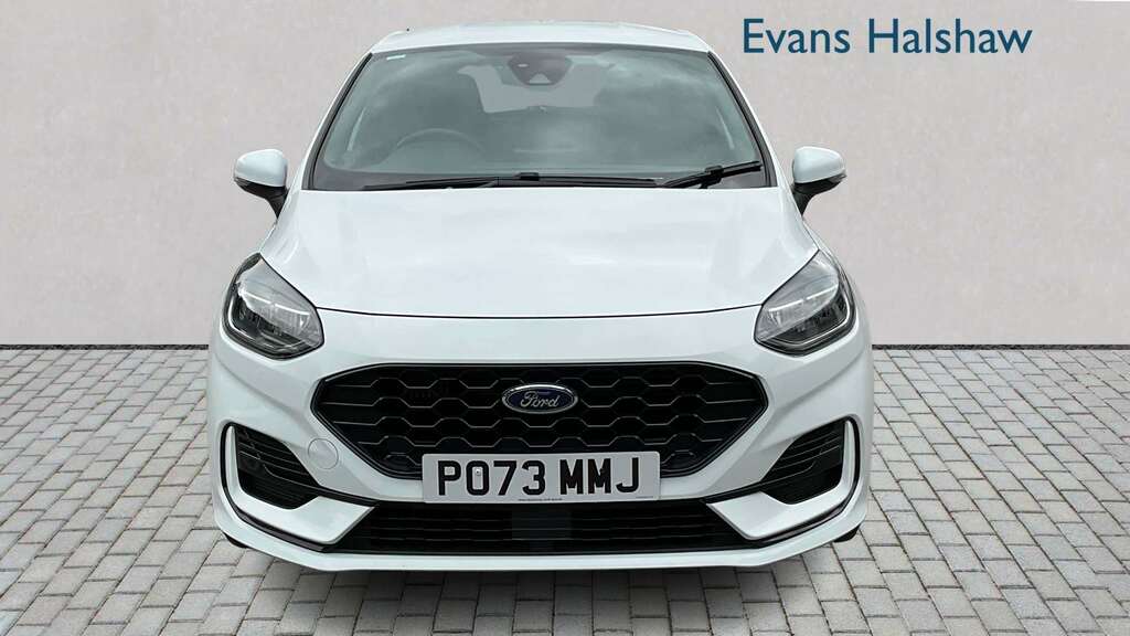 Ford Fiesta 1.0 Ecoboost St-line 2023 PO73MMJ White #4