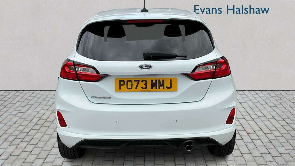 Ford Fiesta 1.0 Ecoboost St-line 2023 PO73MMJ White #5