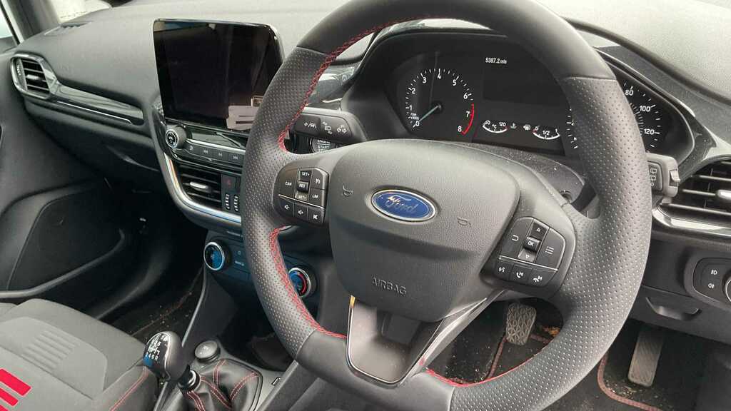 Ford Fiesta 1.0 Ecoboost St-line 2023 PO73MMJ White #6