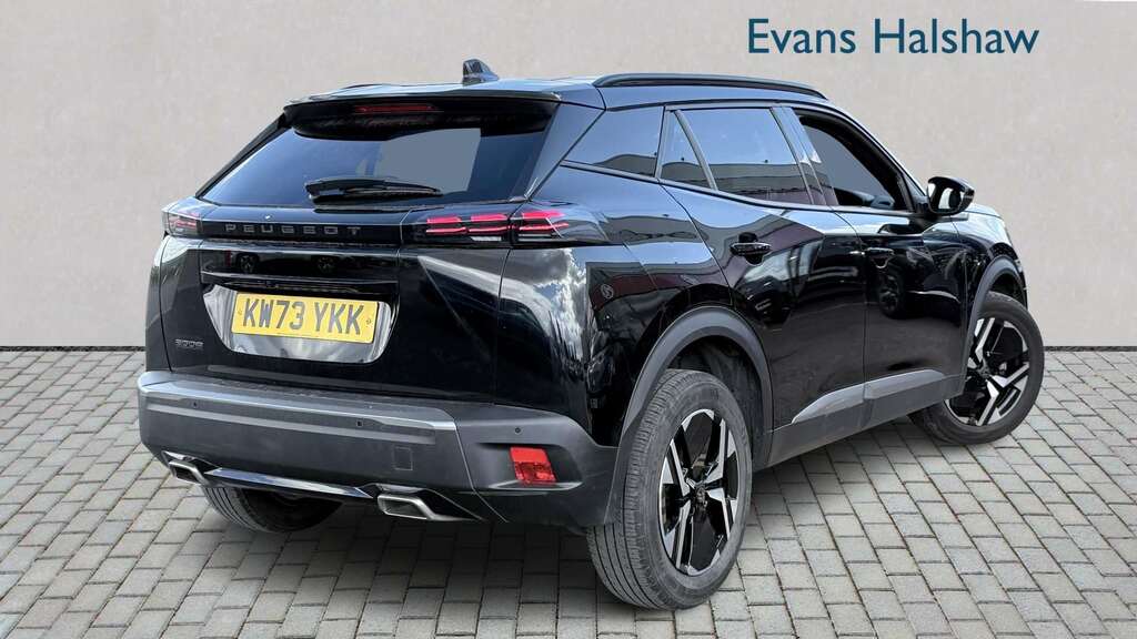 Peugeot 2008 1.2 Puretech 130 Allure 2023 KW73YKK Black #4