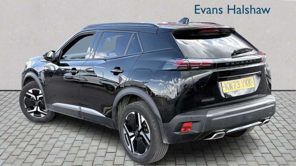 Peugeot 2008 1.2 Puretech 130 Allure 2023 KW73YKK Black #2
