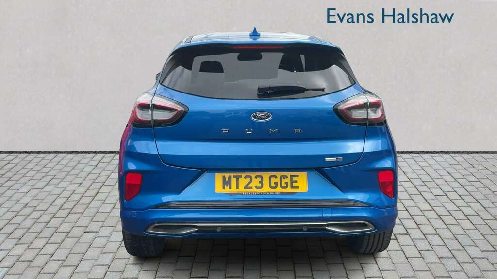 Ford Puma 1.0 Ecoboost Hybrid Mhev 155 St-line Vignale 2 MT23GGE Blue #5