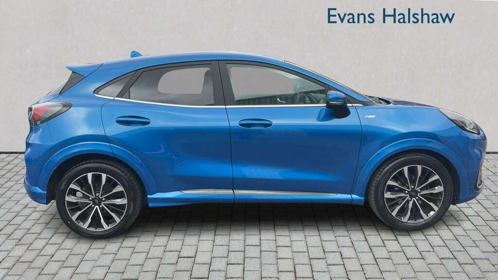 Ford Puma 1.0 Ecoboost Hybrid Mhev 155 St-line Vignale 2 MT23GGE Blue #3