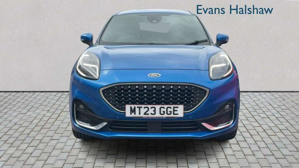 Ford Puma 1.0 Ecoboost Hybrid Mhev 155 St-line Vignale 2 MT23GGE Blue #4