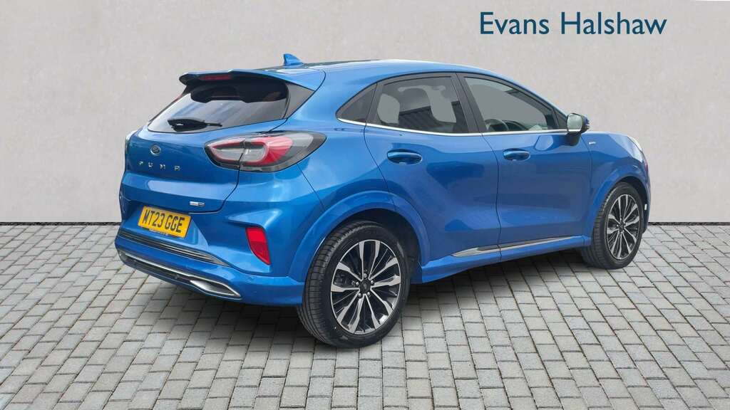 Ford Puma 1.0 Ecoboost Hybrid Mhev 155 St-line Vignale 2 MT23GGE Blue #2
