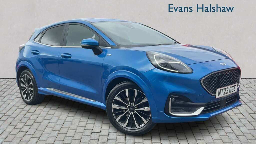 Ford Puma 1.0 Ecoboost Hybrid Mhev 155 St-line Vignale 2 Blue