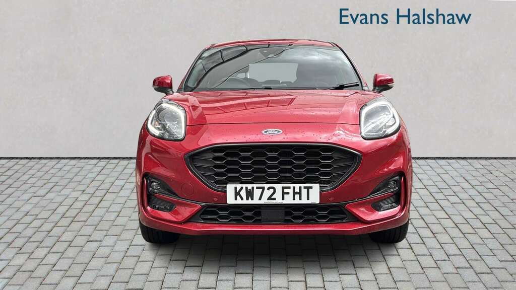 Ford Puma 1.0 Ecoboost Hybrid Mhev 155 St-line 2023 KW72FHT Red #4