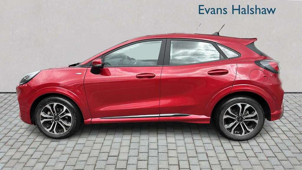 Ford Puma 1.0 Ecoboost Hybrid Mhev 155 St-line 2023 KW72FHT Red #3