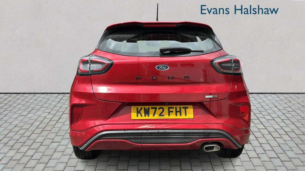 Ford Puma 1.0 Ecoboost Hybrid Mhev 155 St-line 2023 KW72FHT Red #5