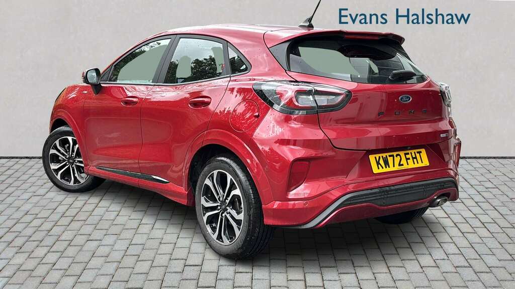 Ford Puma 1.0 Ecoboost Hybrid Mhev 155 St-line 2023 KW72FHT Red #2
