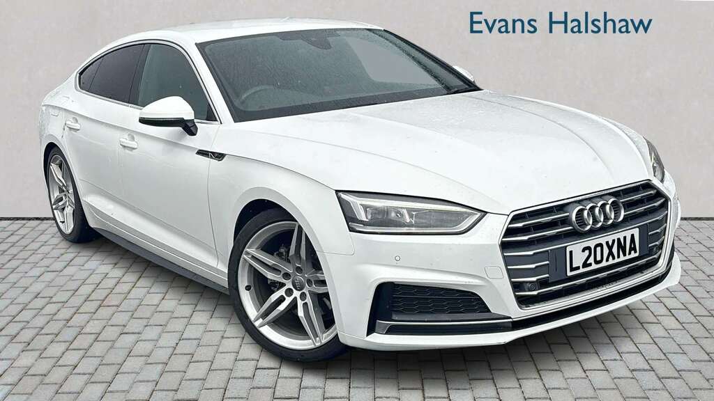 Audi A5 35 Tfsi S Line S Tronic 2019 White