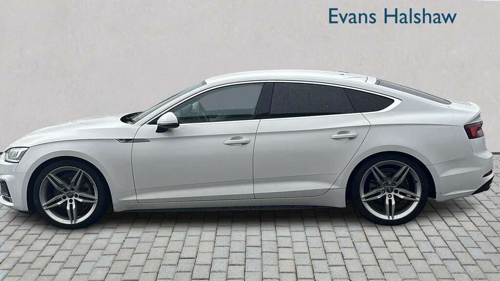 Audi A5 35 Tfsi S Line S Tronic 2019 SH19YOO White #3