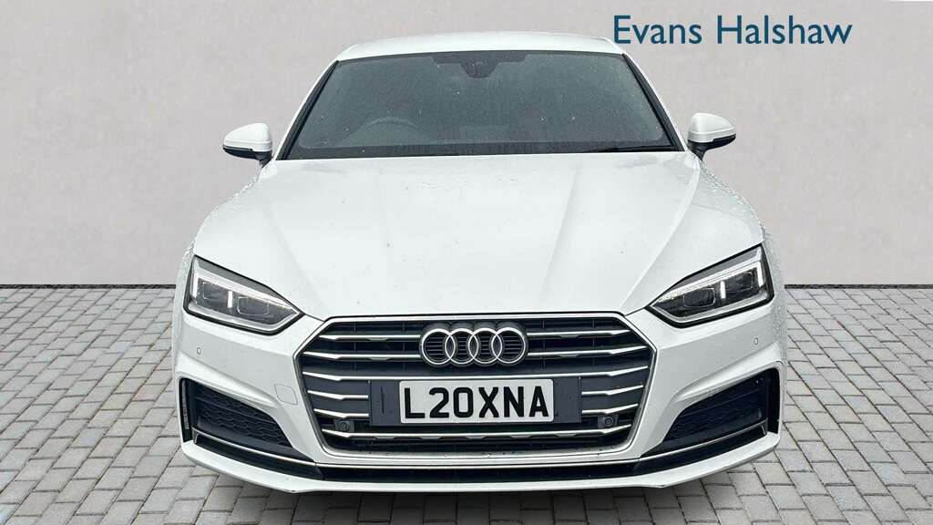 Audi A5 35 Tfsi S Line S Tronic 2019 SH19YOO White #4
