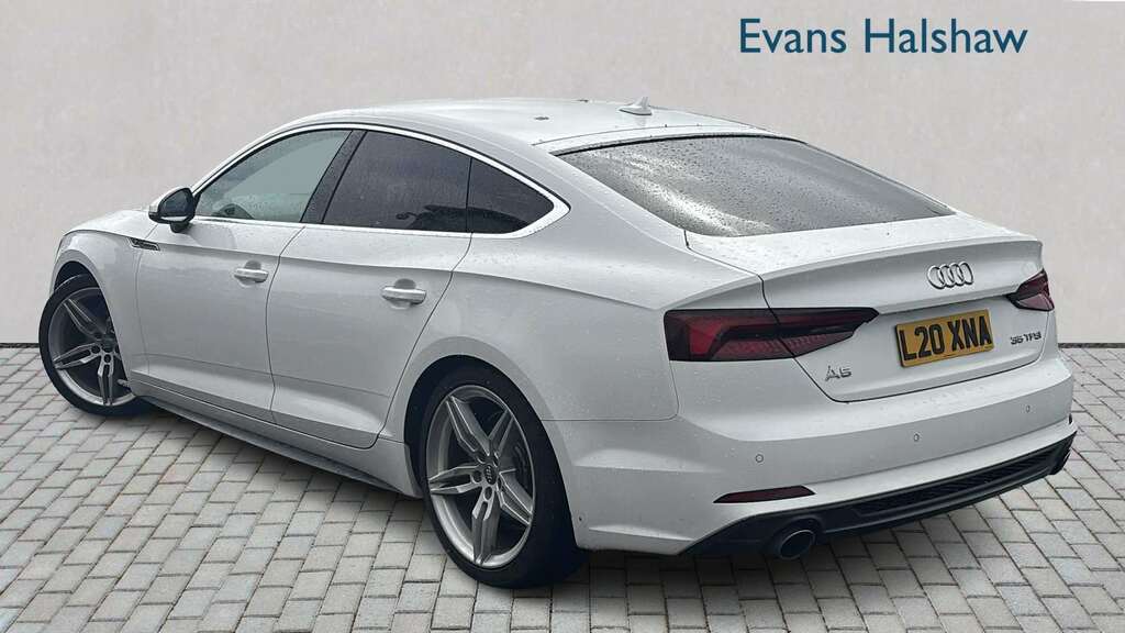 Audi A5 35 Tfsi S Line S Tronic 2019 SH19YOO White #2