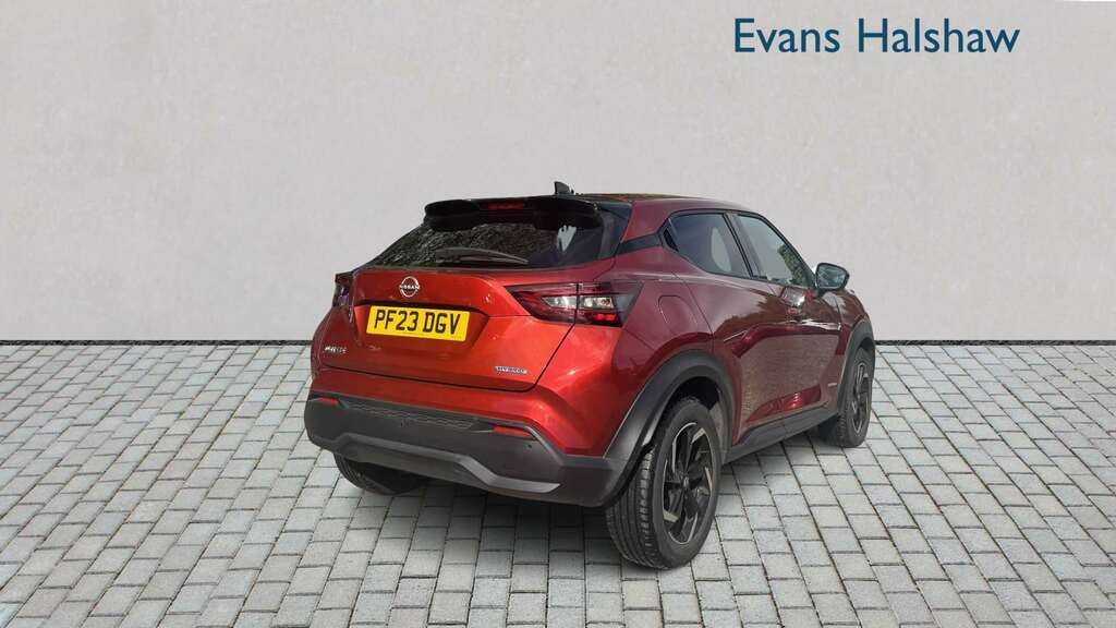 Nissan Juke 1.6 Hybrid N-connecta 2023 PF23DGV Red #3