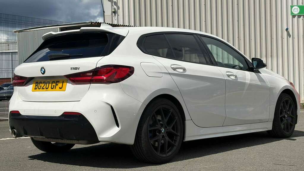 BMW 1 Series 118I M Sport 2020 BG20GFJ White #5