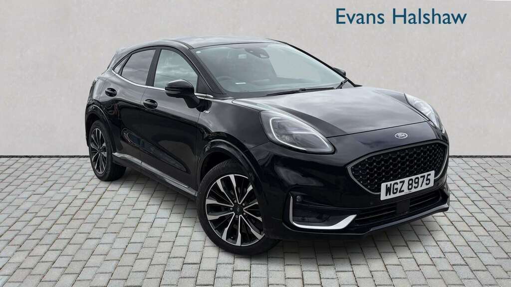 Ford Puma 1.0 Ecoboost Hybrid Mhev 155 St-line Vignale 2 Black