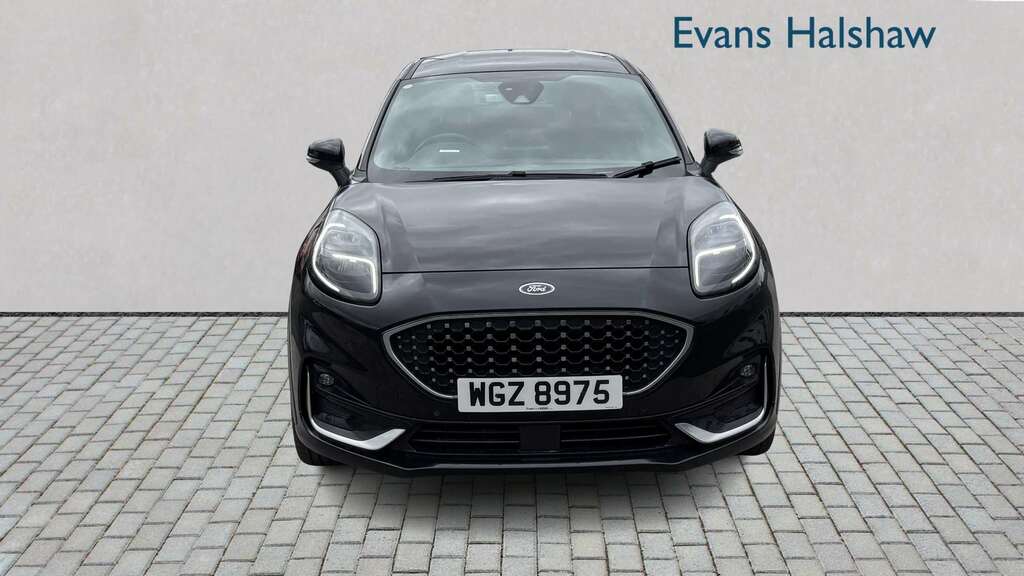 Ford Puma 1.0 Ecoboost Hybrid Mhev 155 St-line Vignale 2 WGZ8975 Black #4