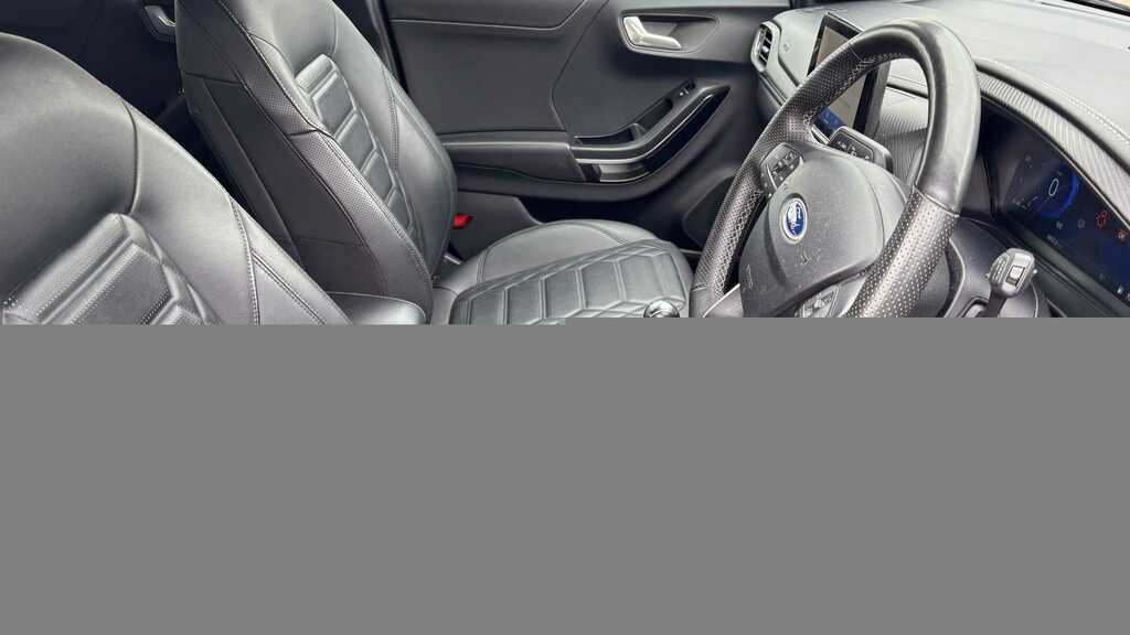 Ford Puma 1.0 Ecoboost Hybrid Mhev 155 St-line Vignale 2 WGZ8975 Black #5