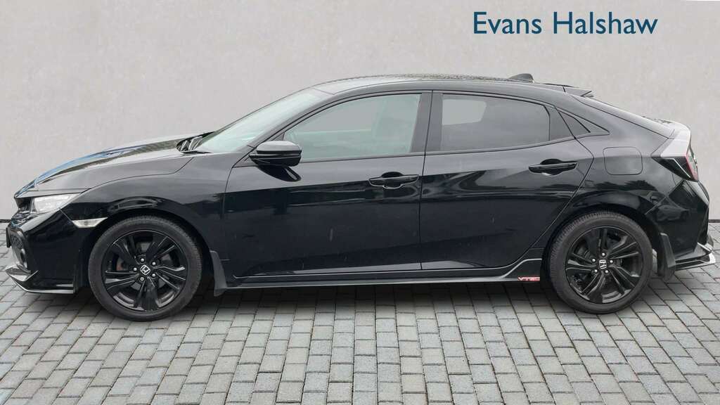 Honda Civic 1.5 Vtec Turbo Sport 2019 Black #3