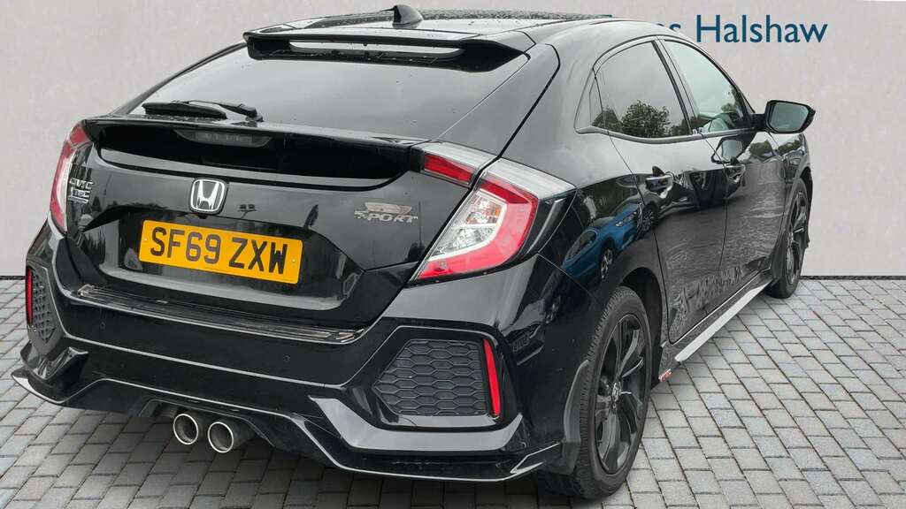 Honda Civic 1.5 Vtec Turbo Sport 2019 Black #5
