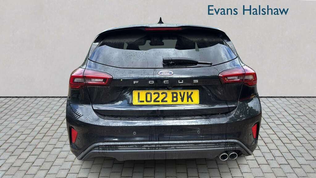 Ford Focus 1.5 Ecoblue St-line Vignale 2022 LO22BVK Black #4