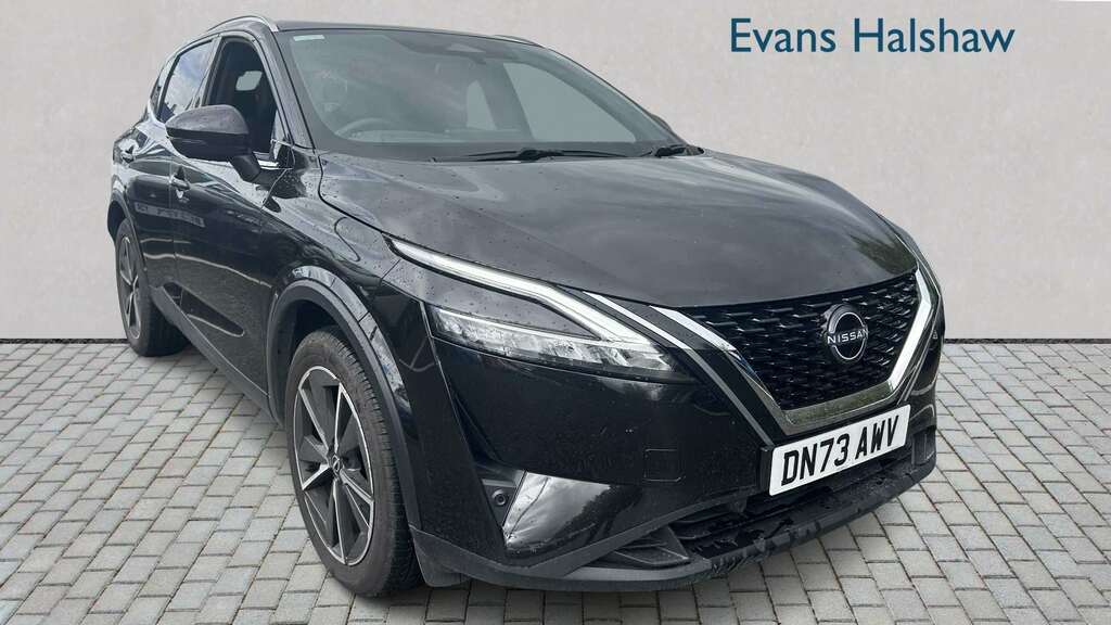 Nissan Qashqai 1.3 Dig-t Mh Tekna 2024 DN73AWV Black #2