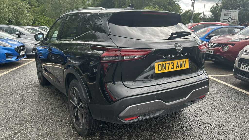 Nissan Qashqai 1.3 Dig-t Mh Tekna 2024 DN73AWV Black #6