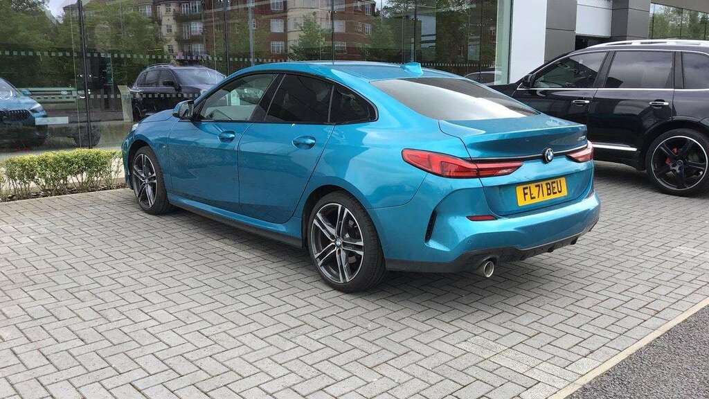 BMW 2 Series 218I 136 M Sport 2021 FL71BEU Blue #3