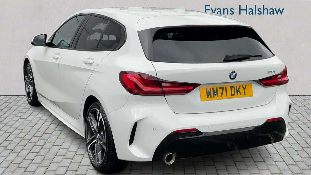 BMW 1 Series 118I 136 M Sport Step 2022 WM71DKY White #4